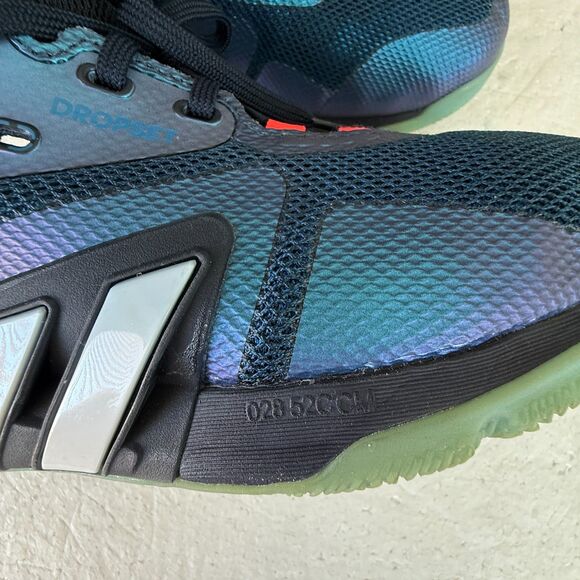Size 11.5 Adidas Dropset Trainer Training Shoes ‘Iridescent Black’ Men’s GZ2941 - Picture 14 of 15